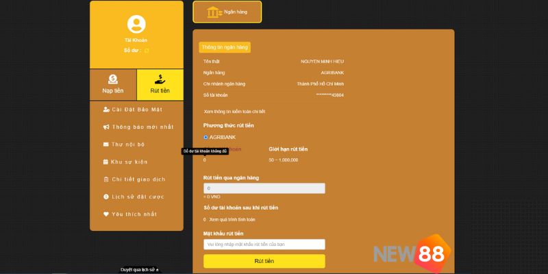 rút tiền tại new88 Nhà Cái Rút Tiền Nhanh Nhất Hiện Nay – NEW88 Today